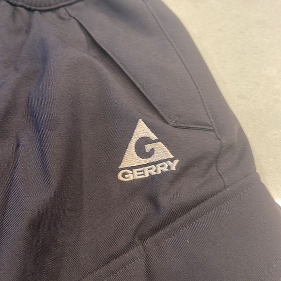 Gerry Weber Kids Gray Snow Pants with Blue Straps - Picture 3 of 7